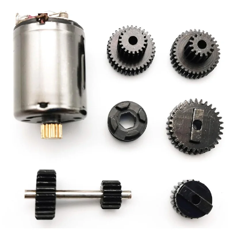 

1 Set Metal Gears With 370 Motor for WPL Speed Change Gear Box for B1 B24 B16 B36 C24 1/16 4WD 6WD Rc Car