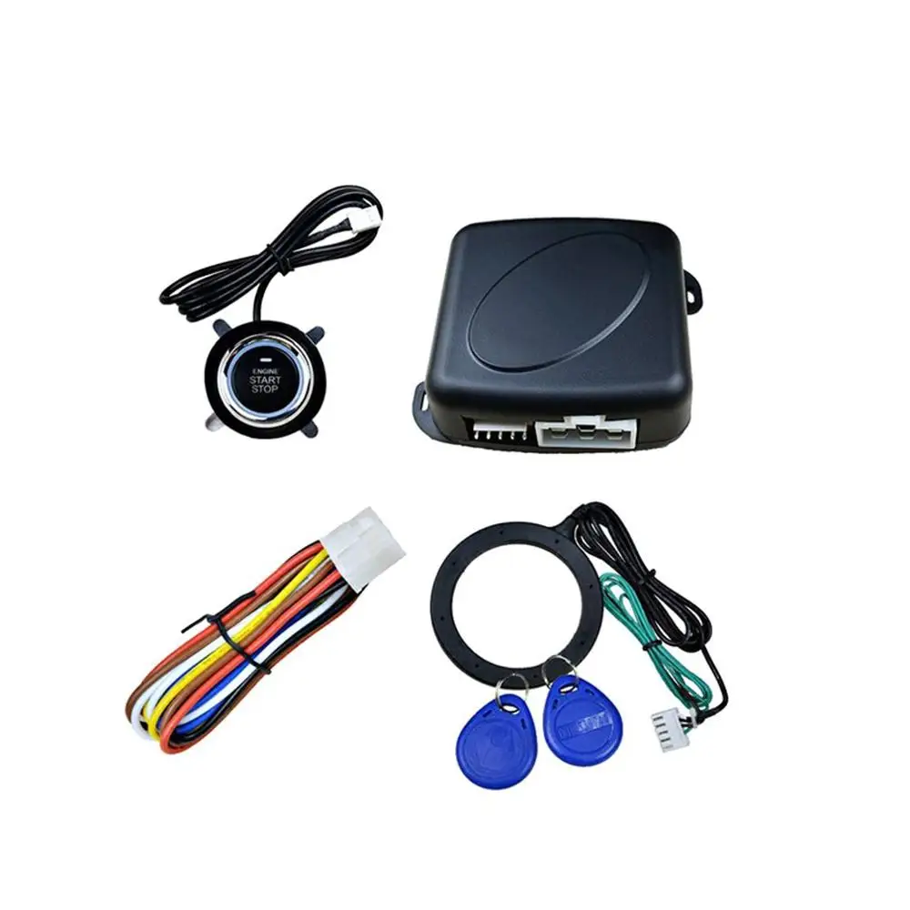 

Auto Car Smart Alarm Start Stop Immobilizer Car Engine Anti-theft Lock Keyless Entry Anti-theft System