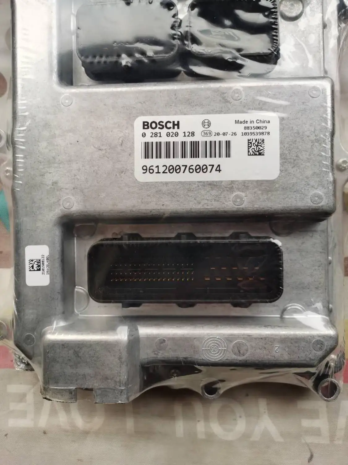 Оригинальная компьютерная плата двигателя ECU 0281010254 4898112 электронный блок