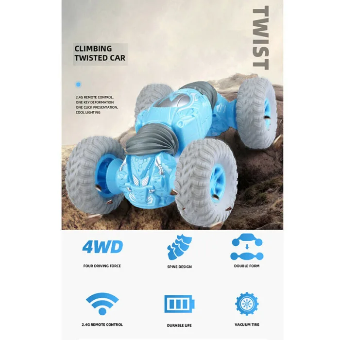 4WD RC автомобили внедорожные трюковые автомобили Рок Гусеничный 2,4 ГГц гоночный автомобиль Дети S7JN