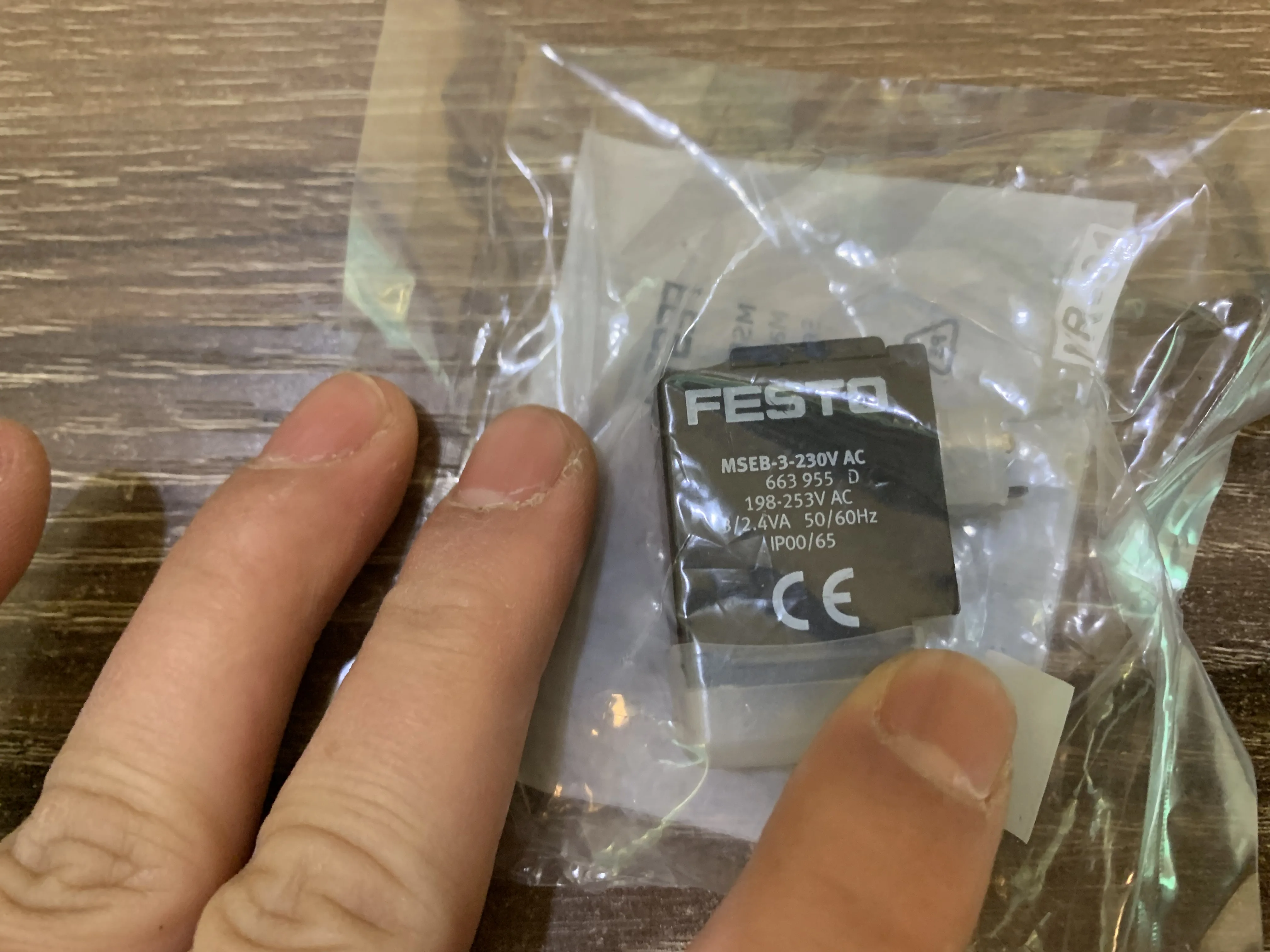 Bobina Solenoide para Válvula Embutida 60 ac 663955 e 663