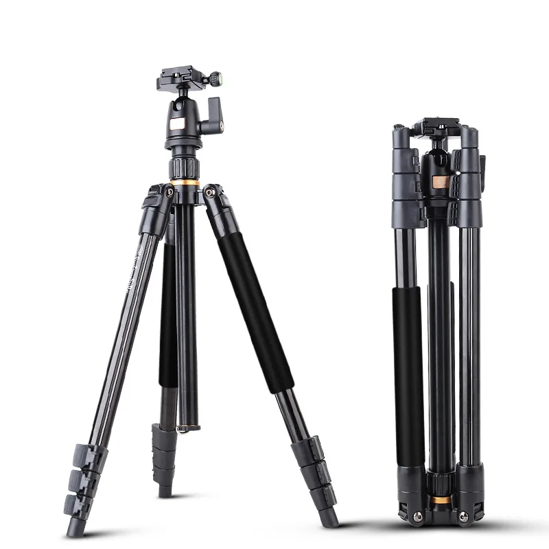 

QINGZHUANGSHIDAI Q510 Single-lens Reflex Camera Tripod Portable Travel Photography Camera Flip Button Outdoor Tripod