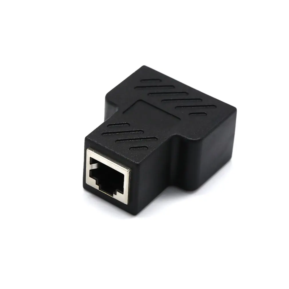 Сплиттер Ethernet RJ45 Кабельный адаптер 1 штекер на 2/3 гнездо порт LAN Сетевой разъем провод Ethernet RJ45 Кабельный адаптер