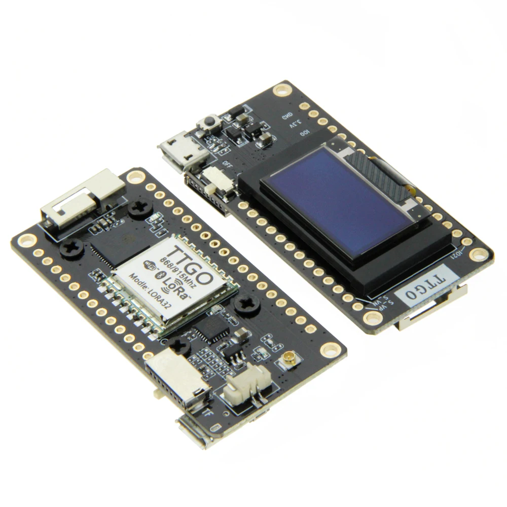 LORA32 V2.0 433/868/915 МГц ESP32 LoRa OLED 0,96 дюймовая SD карта Дисплей Bluetooth WI-FI ESP32 модулей со встроенной антенной