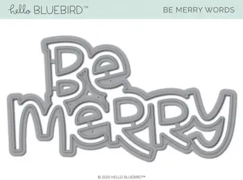 

Metal cutting dies be merry words cut die mold decoration Scrapbook paper craft knife mould blade punch stencils die
