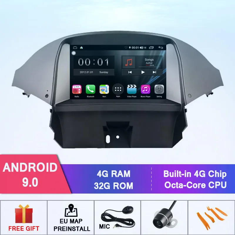 Автомобильный стереомагнитофон S300 Android 9 0 2 Din радио мультимедийный плеер DVD для