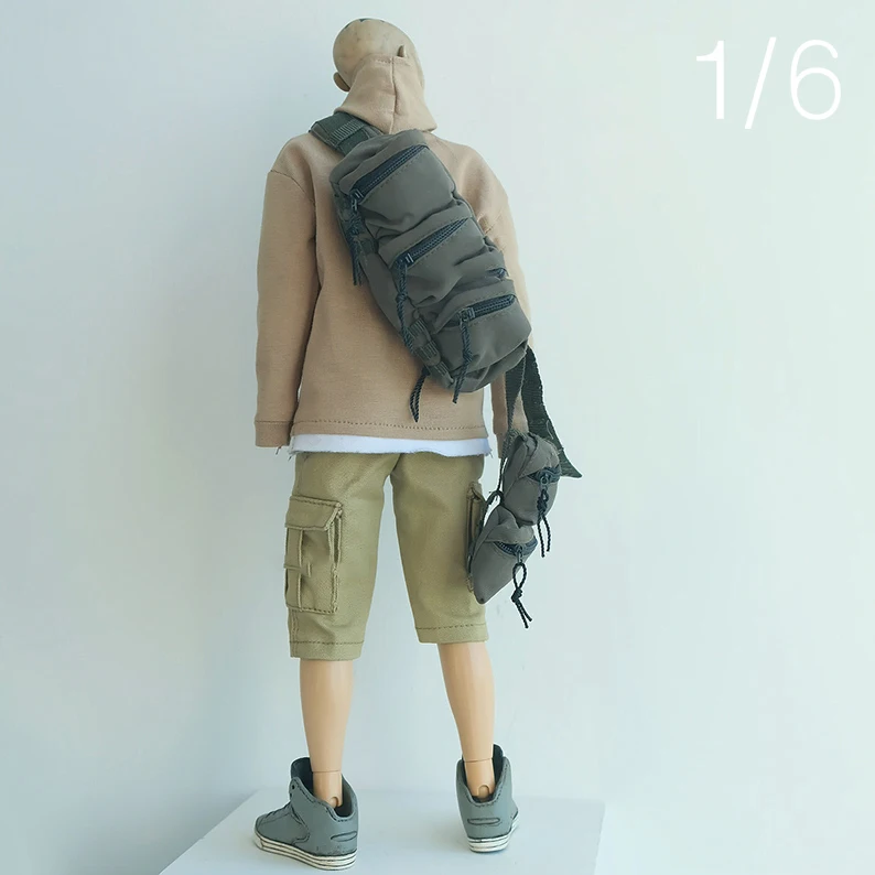 

1/6 Soldier 3ATOYS Original Backpack / Shoulder Bag for Sword Grenade Model