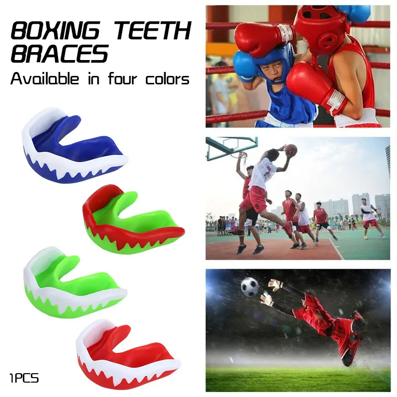 Gum Shield Mouthguard Boxing Sports Teeth EVA Mouth Guard Adult Clear Oral Cavity Tooth Taekwondo