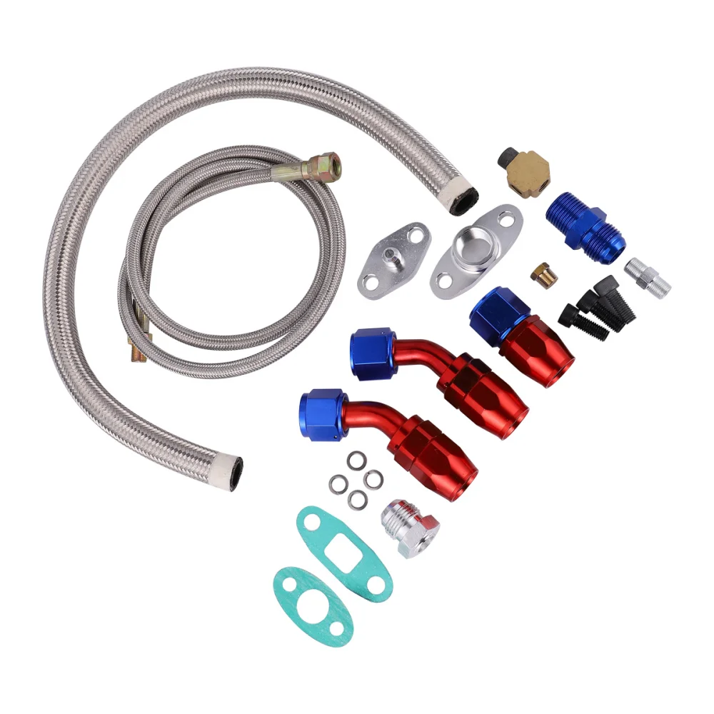 1 Набор турбо масло Впускной подачи обратного впускного отверстия установка