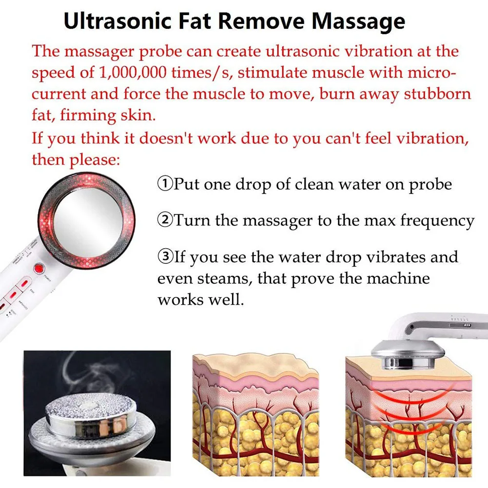 NEW 3 in 1 Infared Body Shaping Massager High Frequency Vibration Fat Burning Device