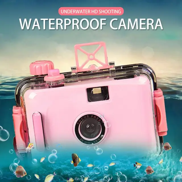 Children Camera Non-disposable Camera Film Camera Lomo Waterproof Shockproof Camera Toy Cameras Funny Gift For Kids 1