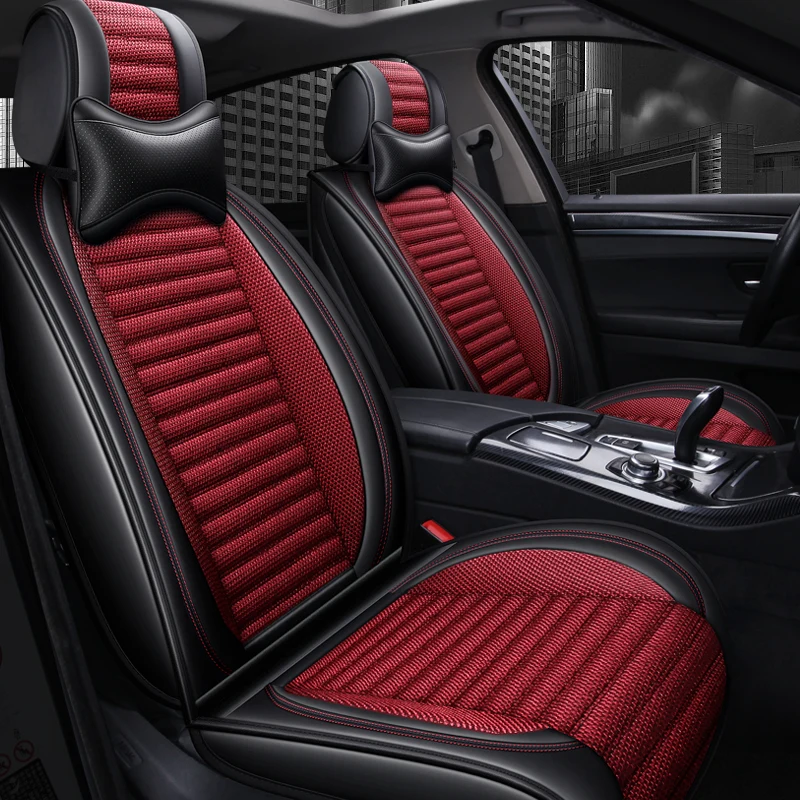  Car Seat Cover Auto Seats Covers Accessories For Renault Alaskan duster fluence KADJAR koleos lagun