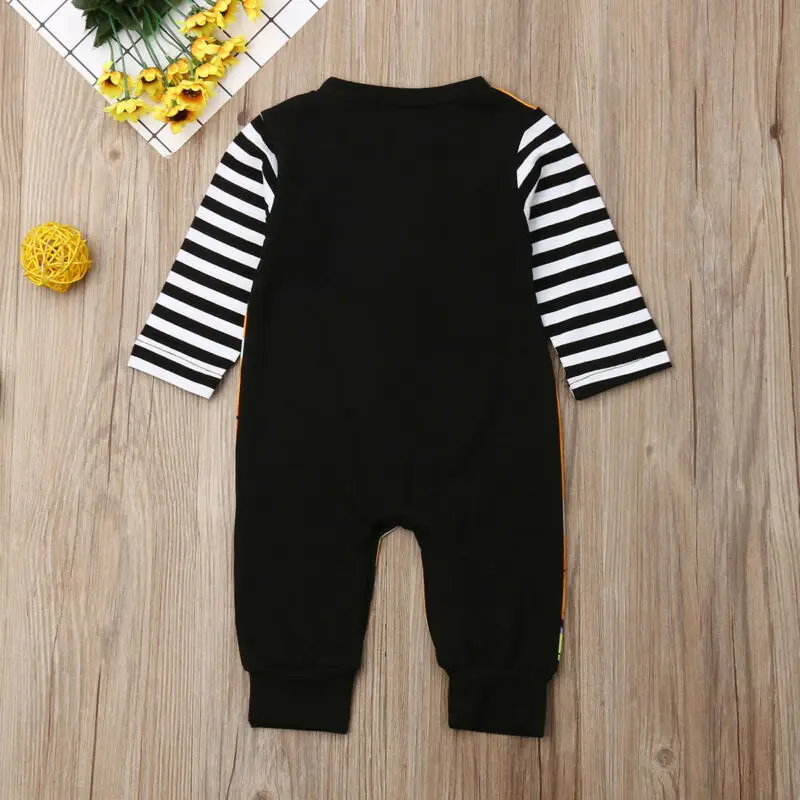 Toddler Newborn Baby Halloween Costume Romper Cute Cartoon Long Sleeve Infant Boys Girls Jumpsuit Outfits Winter Clothes