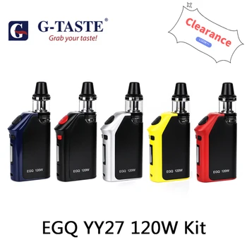

Clearance!! G-taste EGQ YY27 120W vape Kit with 2000mAh Battery & 2ml Capacity Cartridge Pod E cigarette starter kit
