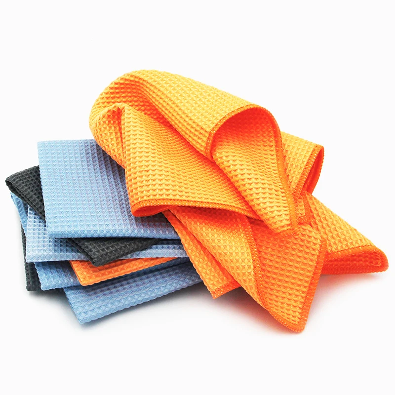 Premium Microfiber Kitchen Cleaning Towels Thick Dish Rags Waffle Weave Washcloths  Dish Cloths Ultra Absorbent Odor Free 10 Pack - AliExpress
