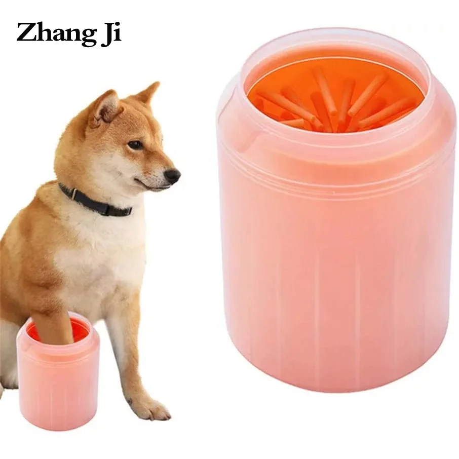Paw-Cleaner Pet-Grooming Cleaning-Bucket Dog-Paw Silicone Portable Comb Massage Pet-Muddy