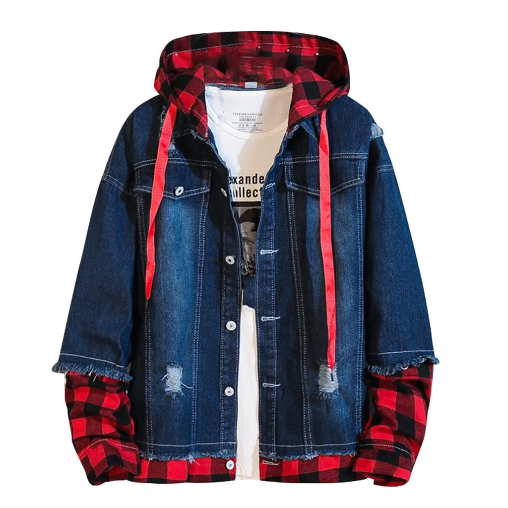JAYCOSIN джинсовая куртка Chaqueta Hombre для мальчиков-подростков, джинсовые куртки в стиле хип-хоп, пальто, уличная мода, Мужская Куртка Jaqueta 19AUG14