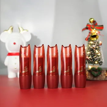

5Pcs Empty Cat Shaped Lip Balm Tubes Containers Cosmetic Lipstick Bottles Lipgloss Tubes Beauty Makeup Tools Accessories