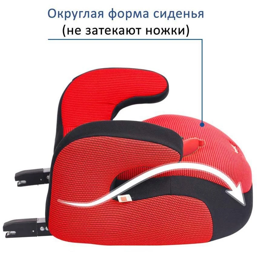Car seat Siger Booster FIX 22-36 kg, red ► Photo 3/5