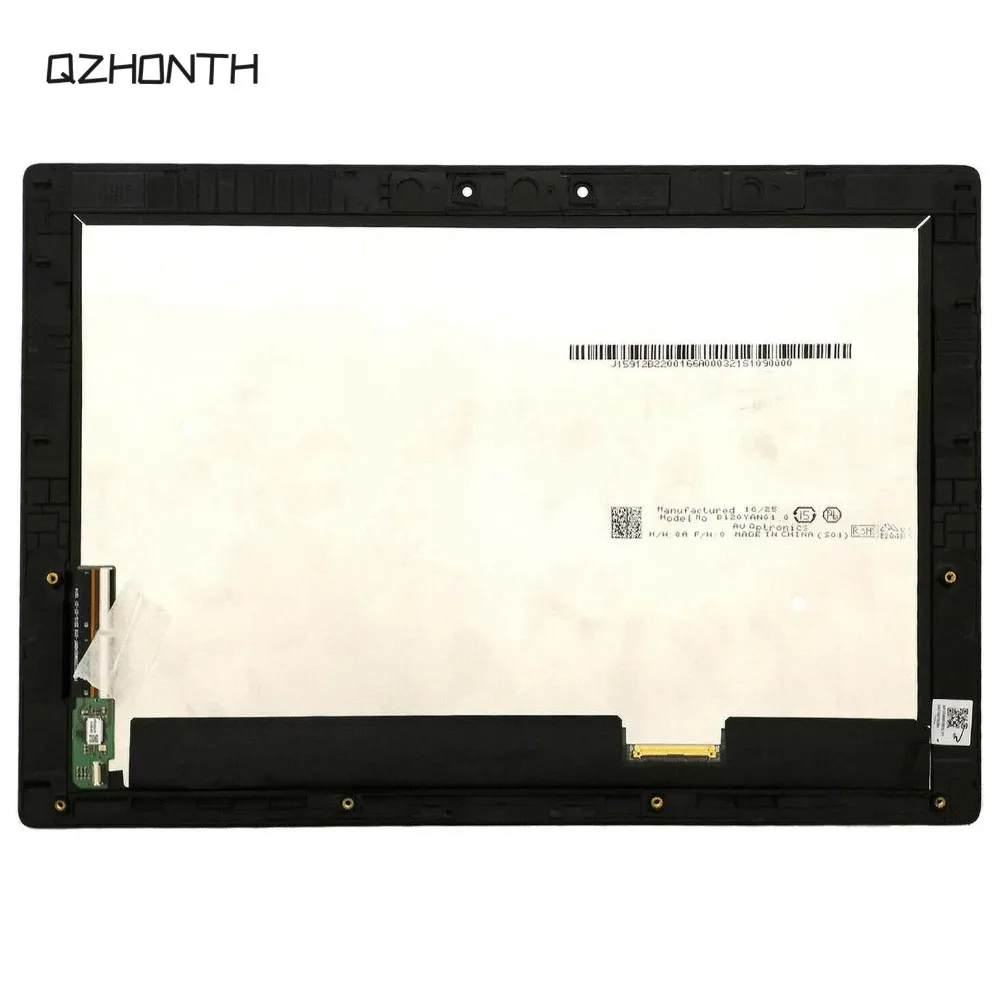 Lenovo Ideapad Miix 720-12IKB LCD Display Touch Screen Assembly with Frame 12inch 2880x1920 (2)
