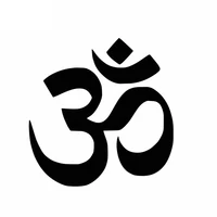 Namri OM Buddha Hindu Yoga symbol car stickers simple delicate vinyl decals black/silver motorcycle decals