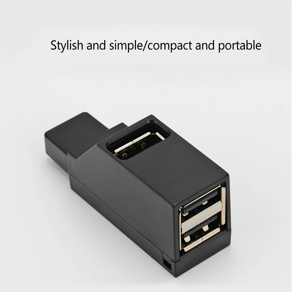 Универсальный мини 3 порта USB 2,0/3,0 концентратор ноутбук ПК Высокая скорость передачи данных USB сплиттер адаптер