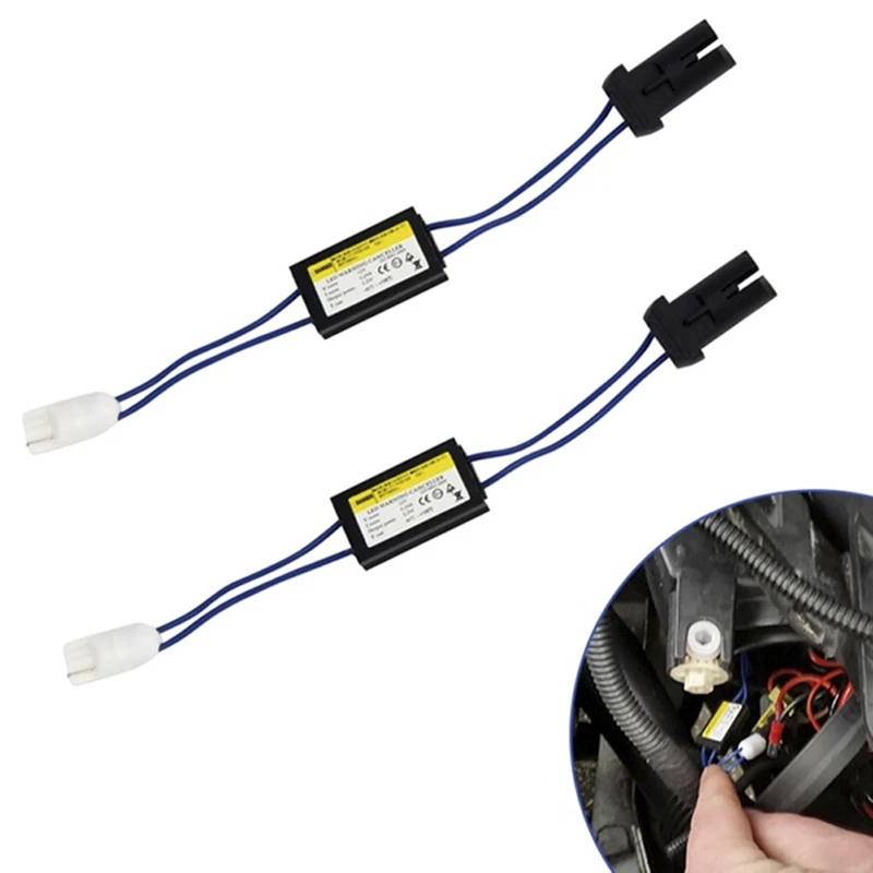 1ks T10 canbus kabel 12V LED upozornění canceller dekodér 501 T 10 W5W 192 168 auto světel ne defekt canbus OCB nakládat rezistor