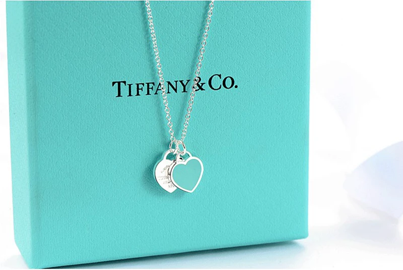 Tiffany Original Enamel Double Love 
