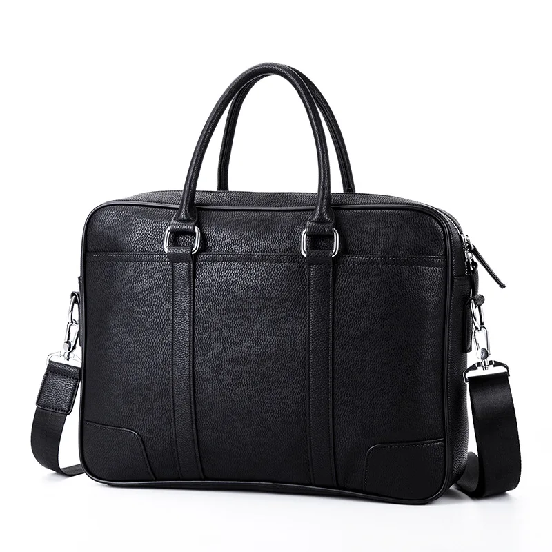 

Designer Men briefcase High Quality Leather Shoulder Bag Vintage Crossbody Bags Business office Handbags Men's Travel Laptop Bag