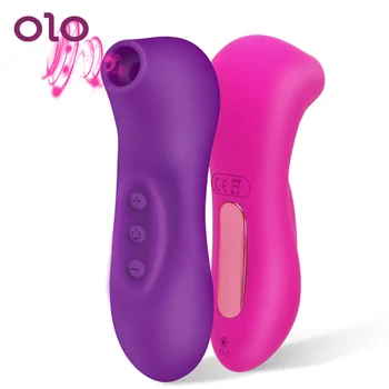10 Speeds Clit Sucker Vibrator Blowjob Tongue Vibrating Clitoris Vagina Stimulator Nipple Sucking Adult Sex Toys Oral Licking 1