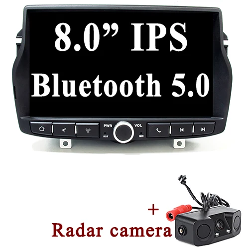 YAZH для Лада Веста Android 9,0 Стерео gps Мультимедиа с 1024*600 HD дисплей/SWC/OBD/Carplay/Mirror Link/Bluetooth 5,0 - Цвет: with Radar camera