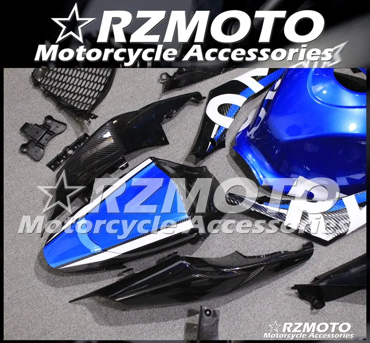 ABS мотоцикл обтекатель комплект для SUZUKI GSXR1000 K7 2007-2008 год кузов углеродное волокно краска магазин № 1082