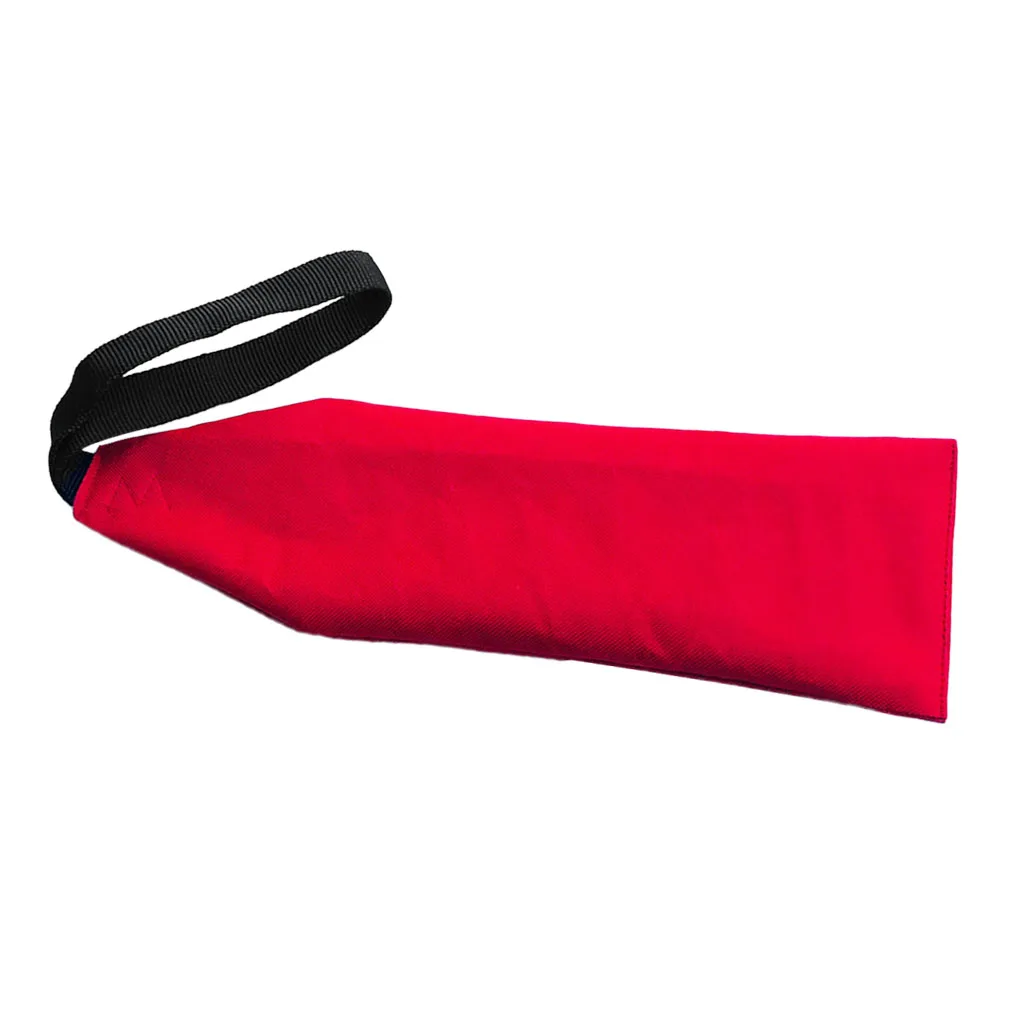 Red Kayak Safety Flag Canoes 4.3x14'' Tow Flags with Lanyard Safety Gear