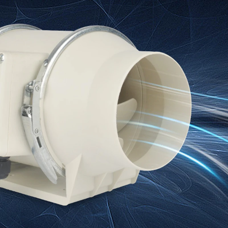 HF-100 Series Pipe Exhaust Fan Round Pipe Ventilation Fan
