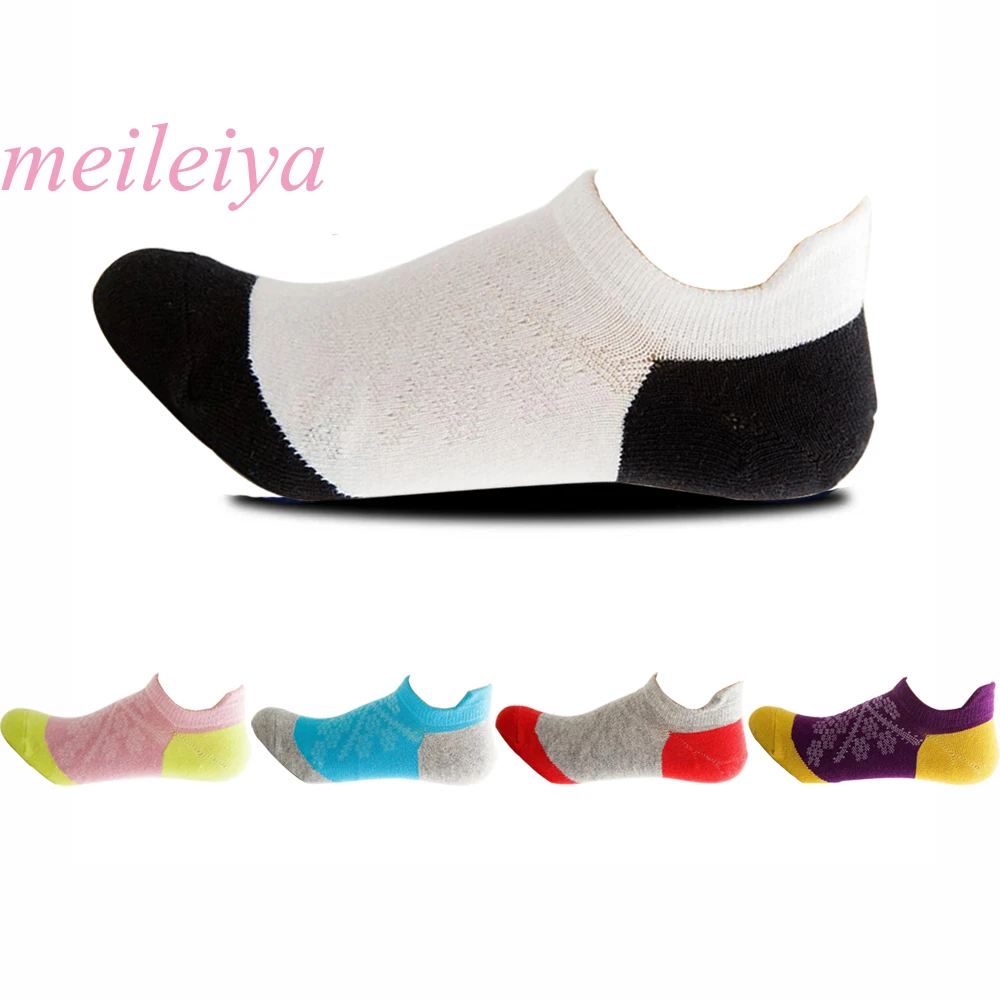 

MEI LEI YA Women's Socks Thin Netted Dark Flower Duck Tongue Casual Socks Breathable Comfort Couple Socks 5 Pairs = 10 Pieces