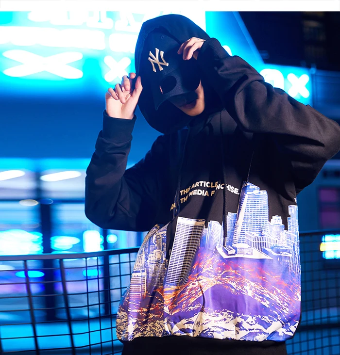 Aelfric Eden забавные города печатных мужские толстовки с капюшоном Harajuku Хип Хоп Толстовки мужские повседневные хлопковые пуловеры уличная