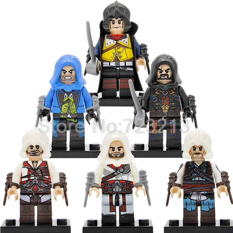 

Single Sale Assa Creed Dorian Kenway Firenze Cormac Figure Assassin Building Blocks Sets Models Toys For Children Legoing
