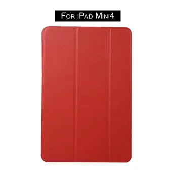 

Durable Easy Install PU Leather Silicone Soft Cover Case Smart Stand Tablets Protective Case Suitable for iPad MINI4