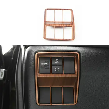

12X Peach Wood Grain High Quality ABS Car Interior Kit Cover Trim For Honda CRV 2017-2019 New,Car Interior Decoration Frame