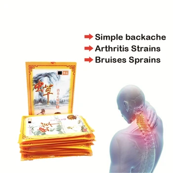 

Medical Detumescence Essential Oils Neck Plaster Joint Ache Cervical Spondylosis Pain Relieving Sticker Massagem Creams 10Pcs