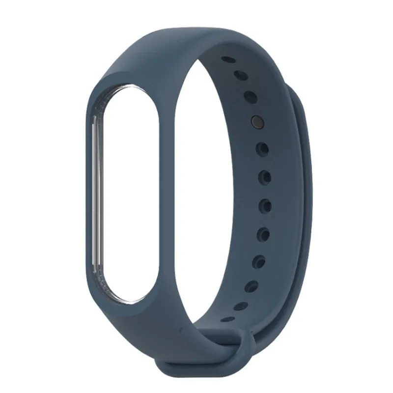 Midnight Blue Браслет mi jobs для Xiaomi mi Band 4 спортивный ремешок для часов Силиконовый ремешок для Xiaomi mi Band 3 браслет mi band 4 аксессуары - Цвет: Midnight Blue