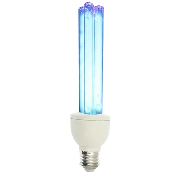 

New 15W E27 UVC Ultraviolet Lamp Compact Germicidal Disinfection Quartz Light Lamp Without Ozone 220V