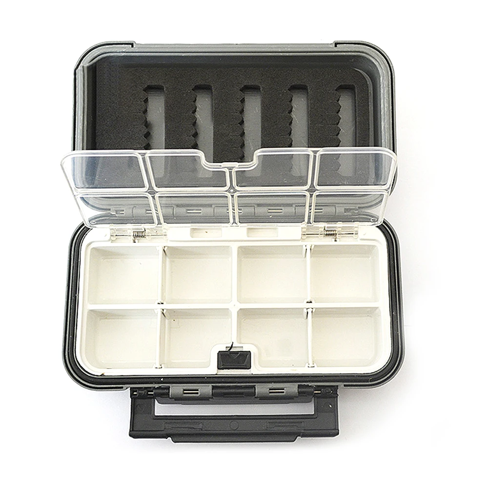1Pcs Waterproof Fishing Tool Box Lure Box Fishing Fake Bait Storage Case Accessories Box Fishing Gear Box For Bait Hook Float