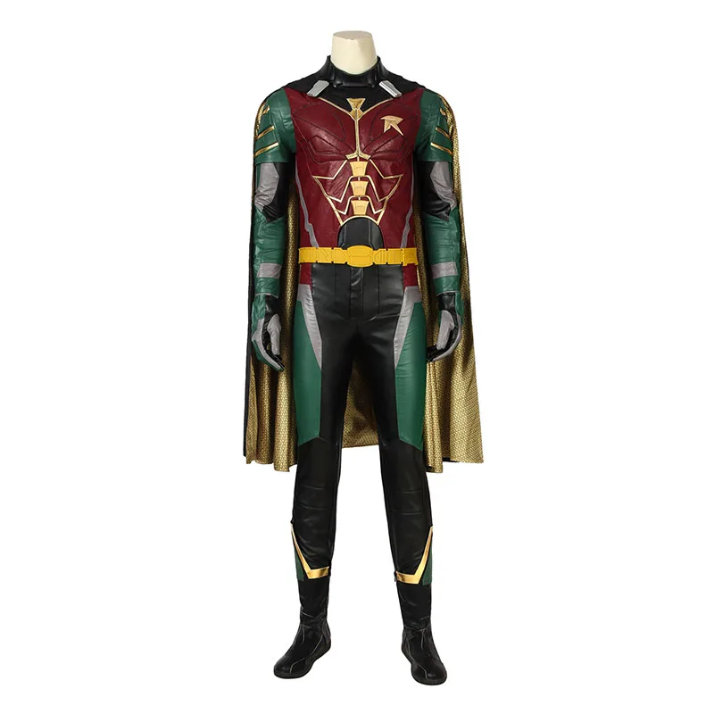 Фильм Титаны Робин, косплей костюм Nightwing супергерой Робин полный костюм Хэллоуин косплей костюмы для мужчин обувь маска для глаз
