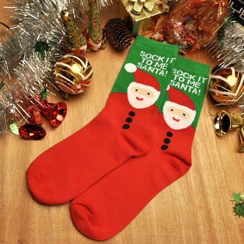 

12pairs Fashion Christmas Socks Santa Claus Gift Kids Unisex Xmas Funny Socks FOR Lady Women Santa Stockings 2020