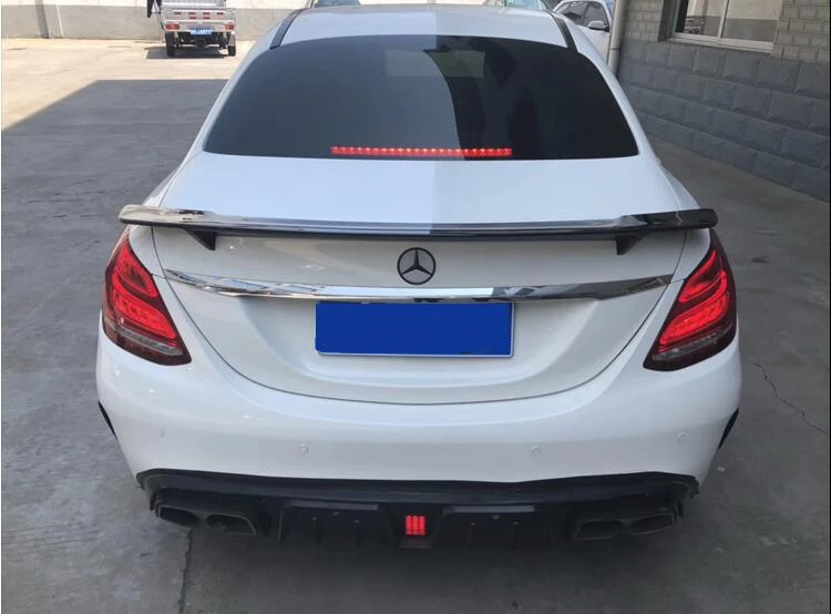 Для Benz CLA W117 спойлер- cl200 CL220 cl260 ZDK Высококачественный ABS Материал заднее крыло автомобиля Цвет задний спойлер