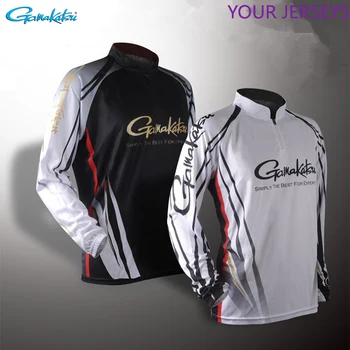 

2020 Gamakatsu Clothing Long Sleeve Fishing Clothes Outdoor Sprots Sunscreen Breathable Ultrathin Summer Anti-UV Fishing Shirt
