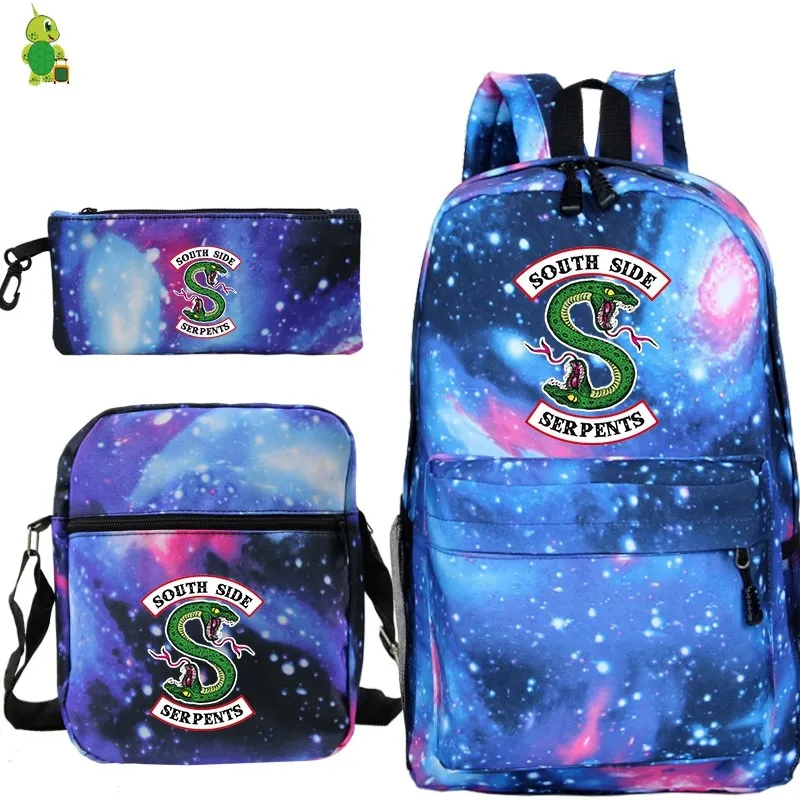 Рюкзак с Южной Стороной Mochila 3 шт./компл. школьные сумки для девочек и мальчиков