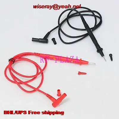 

DHL/EMS 50pcs Cable Banana plug to test probe rod 1000V 20A For Multimeter Test Equipment-test cable-A6