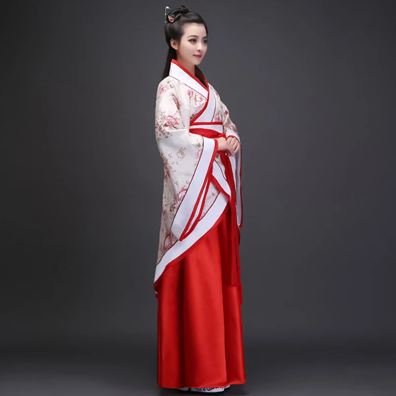 Woman Stage Dance Dress Chinese Traditional Costumes New Year Adult Tang Suit Performance Hanfu Female Cheongsam